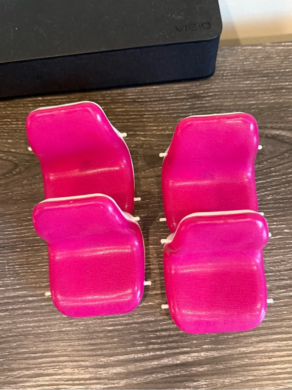 Barbie 1970’s pink chairs Vintage furniture dream house patio set
